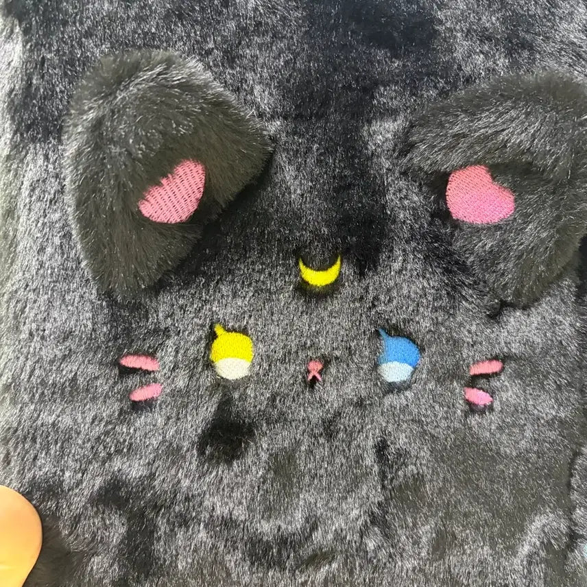 [BUNJANG] Black Cat Binder with Aurora Pages / 까만고양이 바인더 속지포함