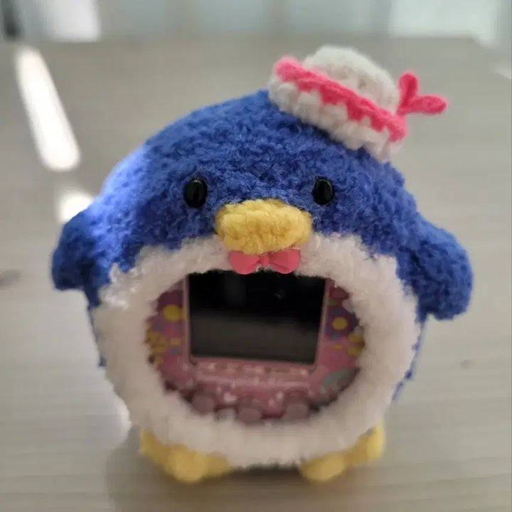 [BUNJANG] Tamagotchi Tuxedo Cat Case / 다마고치 턱시도샘 케이스