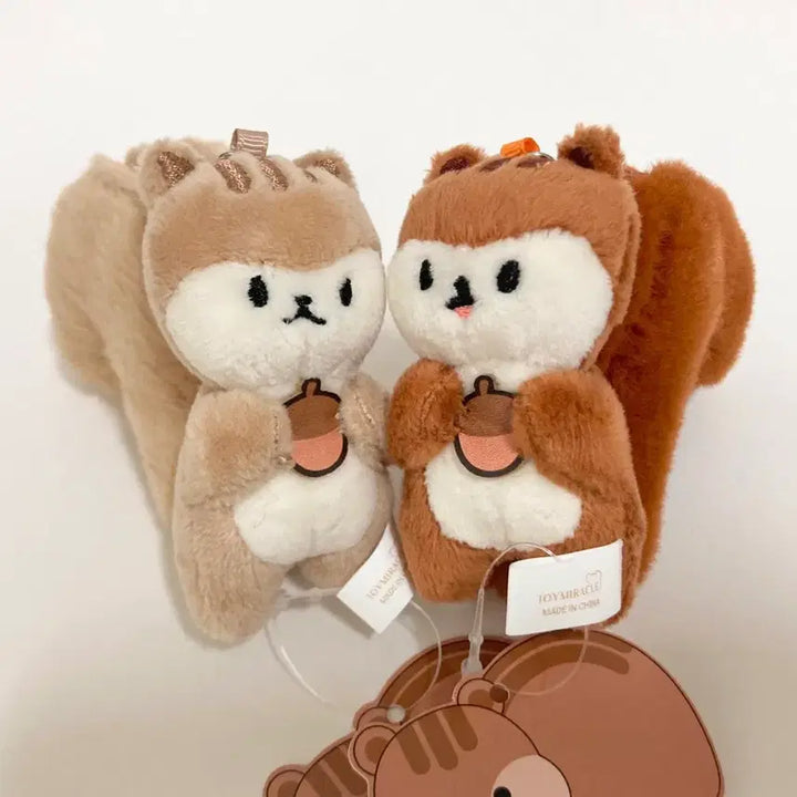 [BUNJANG] BTS J-hope Corimori Squirrel Keychain Set / BTS 방탄소년단 J-hope 제이홉 키링 코리모리 다람쥐 방탄