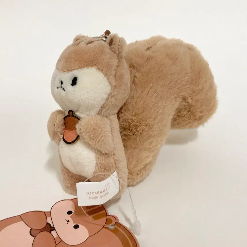 [BUNJANG] BTS J-hope Corimori Squirrel Keychain Set / BTS 방탄소년단 J-hope 제이홉 키링 코리모리 다람쥐 방탄