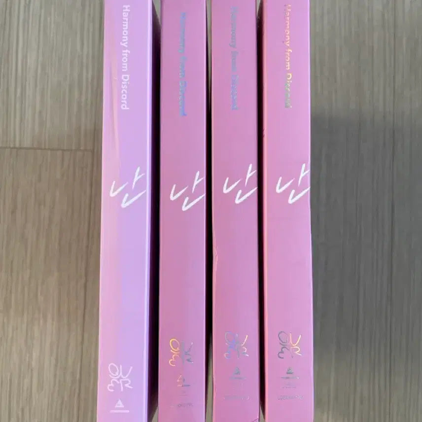 [BUNJANG] QWER Discord Album Bundle Set / qwer 디스코드 개봉앨범 4장 일괄판매 모든 구성품 있음