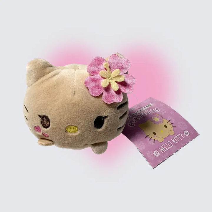 [BUNJANG] Sanrio Mochi Tanning Kitty Hawaiian Kitty Plush / 산리오 모찌 태닝 키티 하와이키티 인형