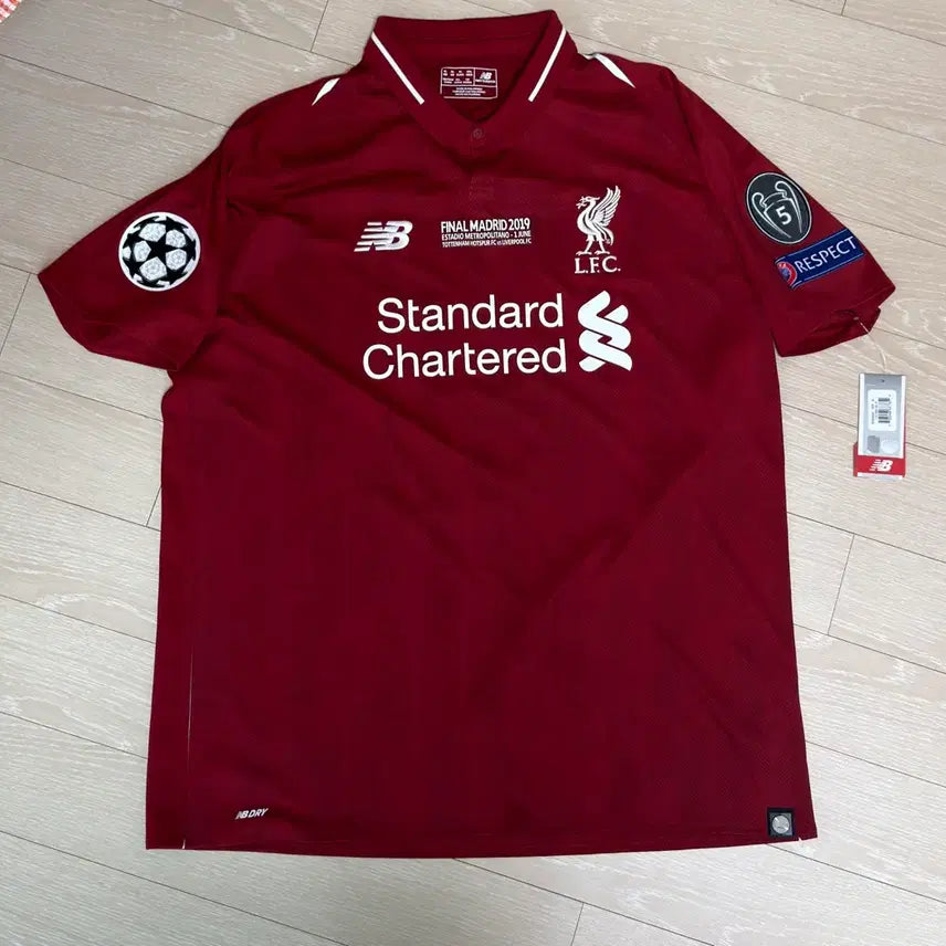 [BUNJANG] Liverpool 18/19 Home Kit XL / 리버풀 18 19 홈킷 해외XL