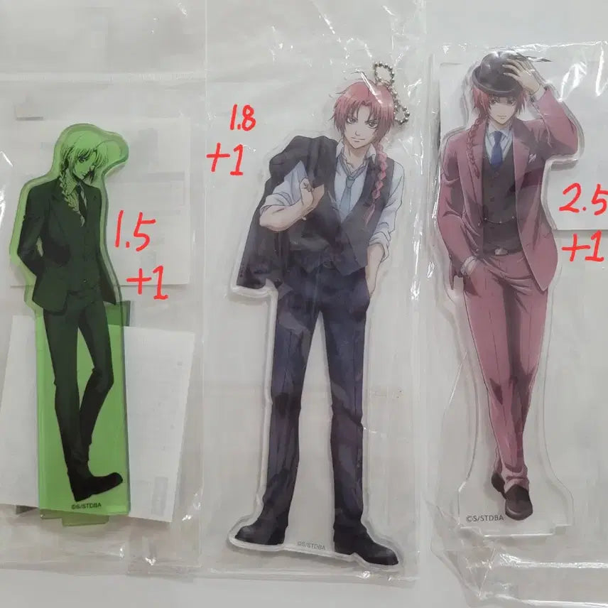 [BUNJANG] Gintama Kamui Acrylic Stands Assortment / 은혼 카무이 아크릴 여러가지 1