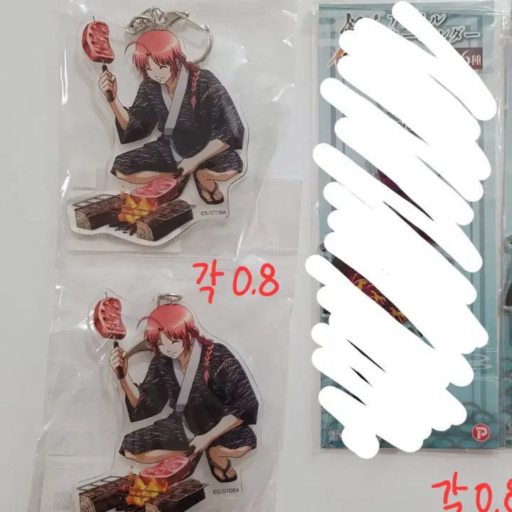 [BUNJANG] Gintama Kamui Acrylic Stands Assortment / 은혼 카무이 아크릴 여러가지 1