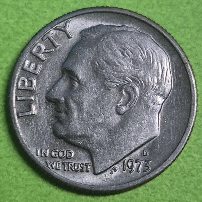 [BUNJANG] 1973 United States Dime Coin / 1973 미국 1다임 동전 M3216