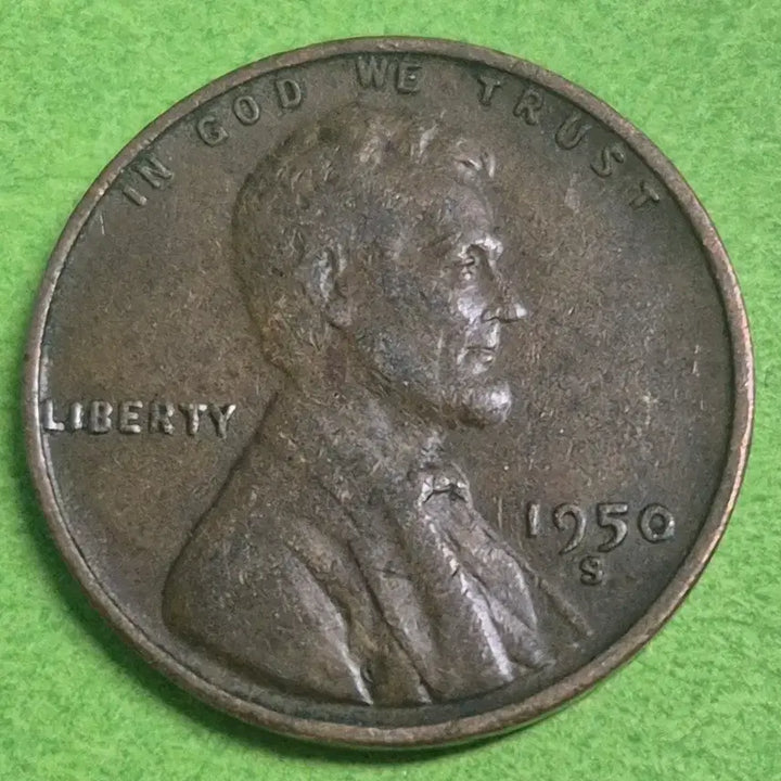 [BUNJANG] 1950 United States 1 Cent Coin / 1950 미국 1센트 동전 M3218