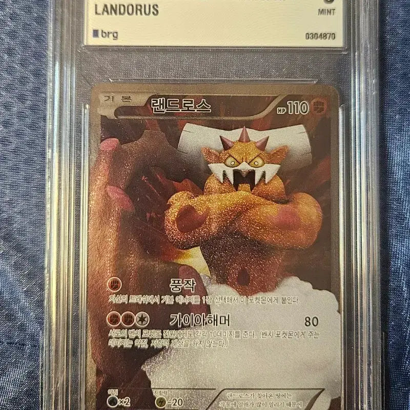 [BUNJANG] Pokemon Card Landorus Promo / 포켓몬카드 랜드로스 프로모 brg9
