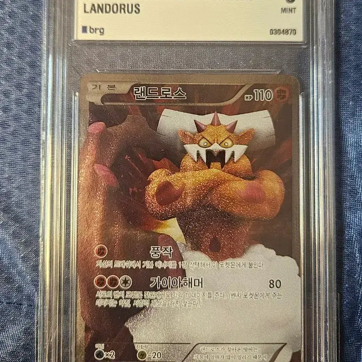 [BUNJANG] Pokemon Card Landorus Promo / 포켓몬카드 랜드로스 프로모 brg9