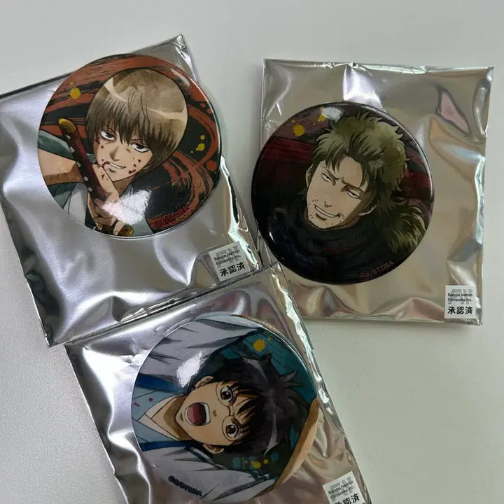 [BUNJANG] Gintama Shogun Assassination Arc Can Badge Bundle Set / 은혼 장군암살편 캔뱃지 일괄판매