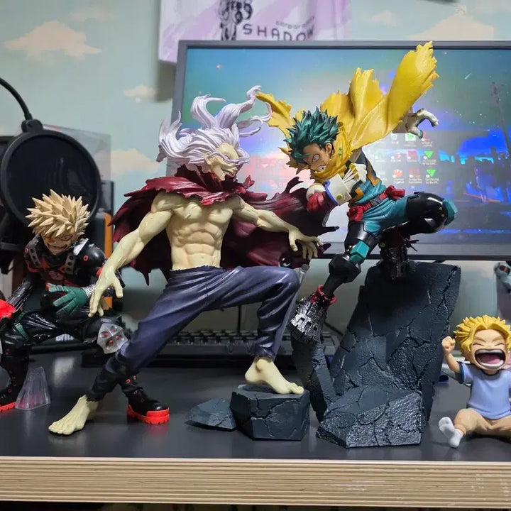 [BUNJANG] My Hero Academia Shigaraki A &amp; Midoriya B "Contrasting Thoughts" Figures / 택포 26나의 히어로 아카데미아 상반된 생각 시가라키 B상 미도리야 A상