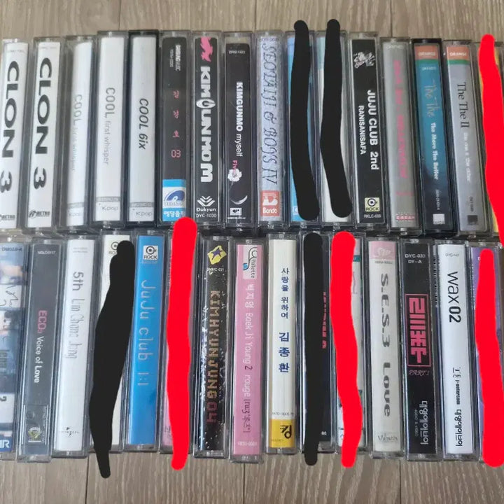 [BUNJANG] Pop, Metal, Ballad, and Korean Music Cassette Tapes / 카세트테이프 팝송 메탈 발라드 가요