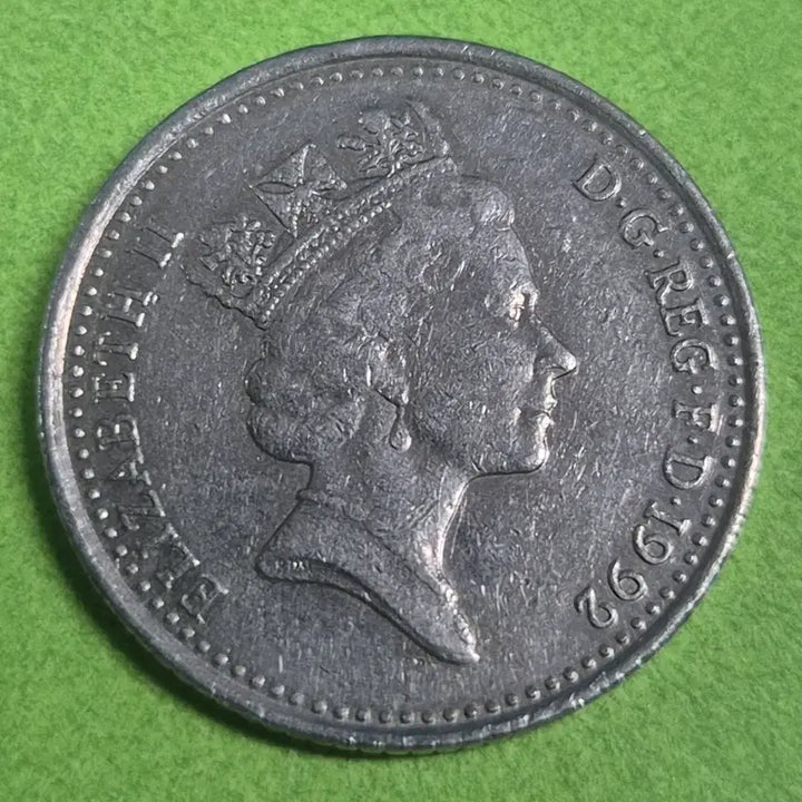 [BUNJANG] 1992 UK 10 Pence Coin / 1992 영국 10펜스 동전 M3229