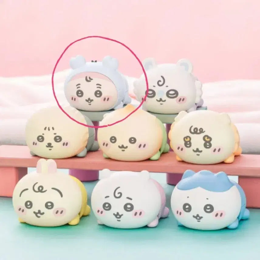 [BUNJANG] Baby Chiikawa Wind-up Moving Figure Toy - Kani / [미사용] 베이비 치이카와 먼작귀 태엽 움직이는 피규어 장난감-카니