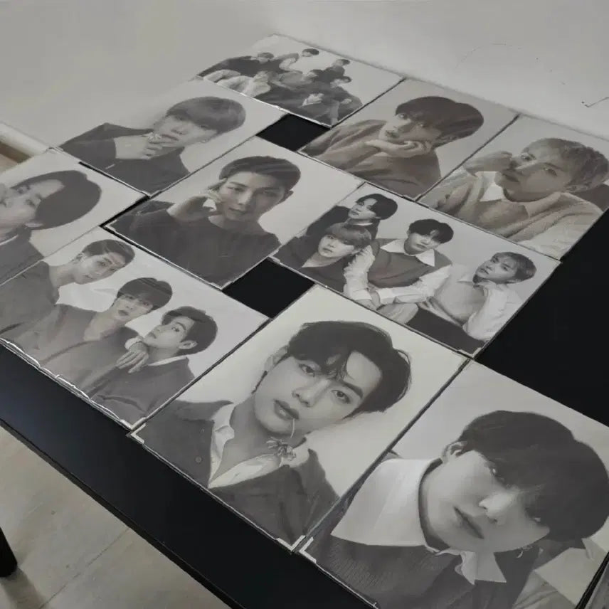 [BUNJANG] BTS Monochrome Premium Photo Bundle Set / 드볼 일괄) 방탄소년단 모노크롬 monochrome 프리미엄 포토 프포