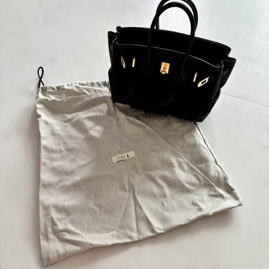 [BUNJANG] Hermès Birkin BB Tote Bag Gold Hardware Black / 데일리룩 버킨BB 골드 블랙