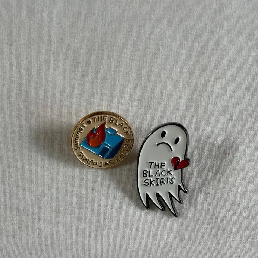 [BUNJANG] The Black Skirts Badge Set / 검정치마 뱃지