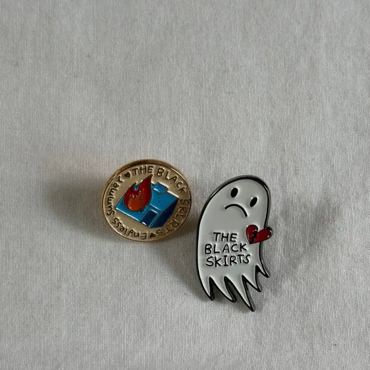 [BUNJANG] The Black Skirts Badge Set / 검정치마 뱃지