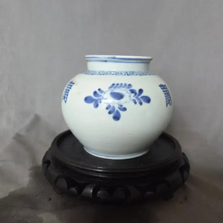 [BUNJANG] Joseon Branch Blue-and-White Porcelain Jar / 조선분원 청화백자호