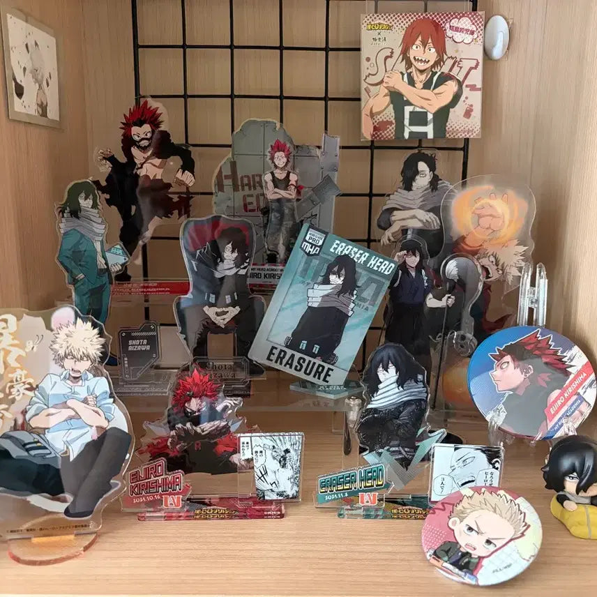 [BUNJANG] My Hero Academia Acrylic Standees &amp; Charms - Aizawa, Bakugo, Kirishima / 나히아 / 히로아카 굿즈 처분 아이자와 바쿠고 키리시마 급처