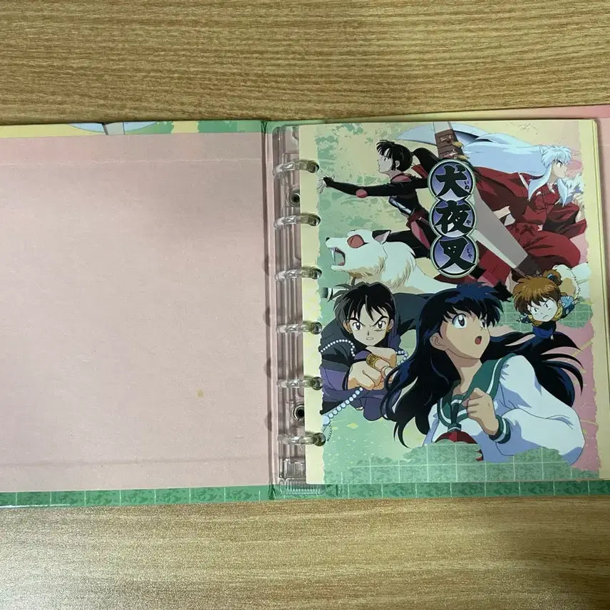 [BUNJANG] Inuyasha Diary Classic Stationery / (주말 할인) 이누야샤 다이어리 고전 문구 [비닐 커버 없는 버전]