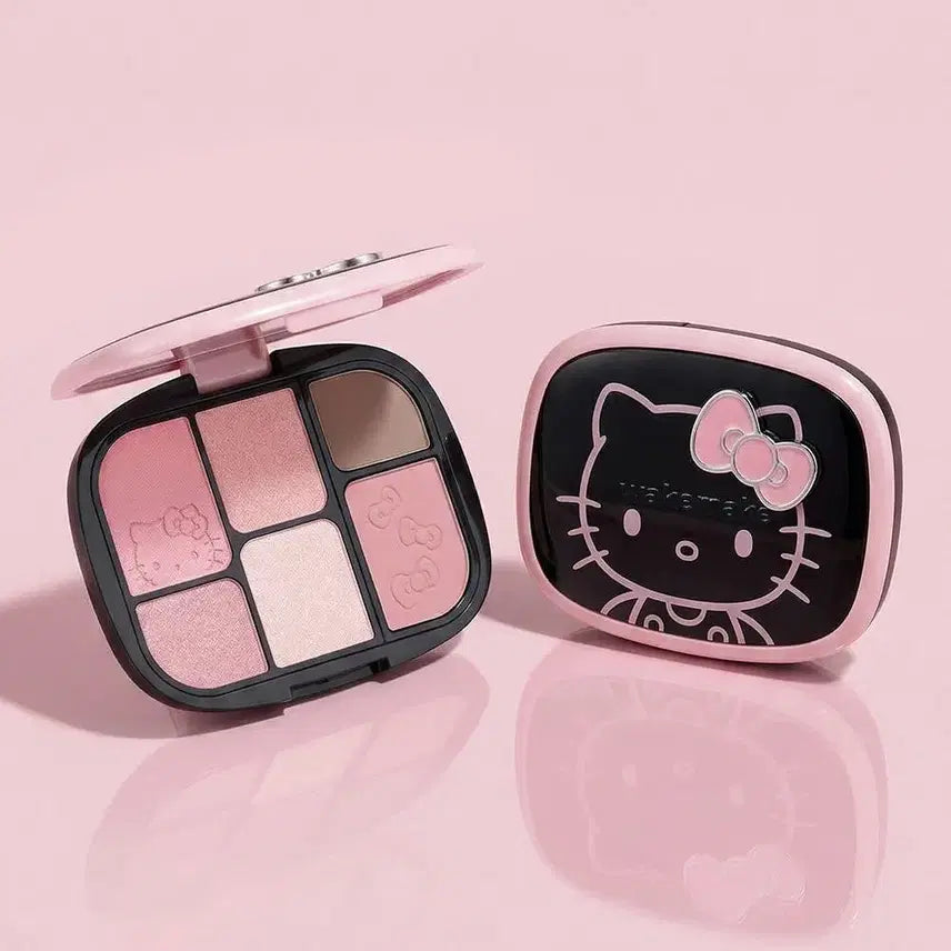 [BUNJANG] WAKEMAKE Hello Kitty Pink Shell Limited Edition / 웨이크메이크 핑크쉘 키티 에디션