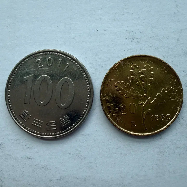 [BUNJANG] 1980 Italy 20 Lire Coin / 1980년 이탈리아 20리라 동전 S3566