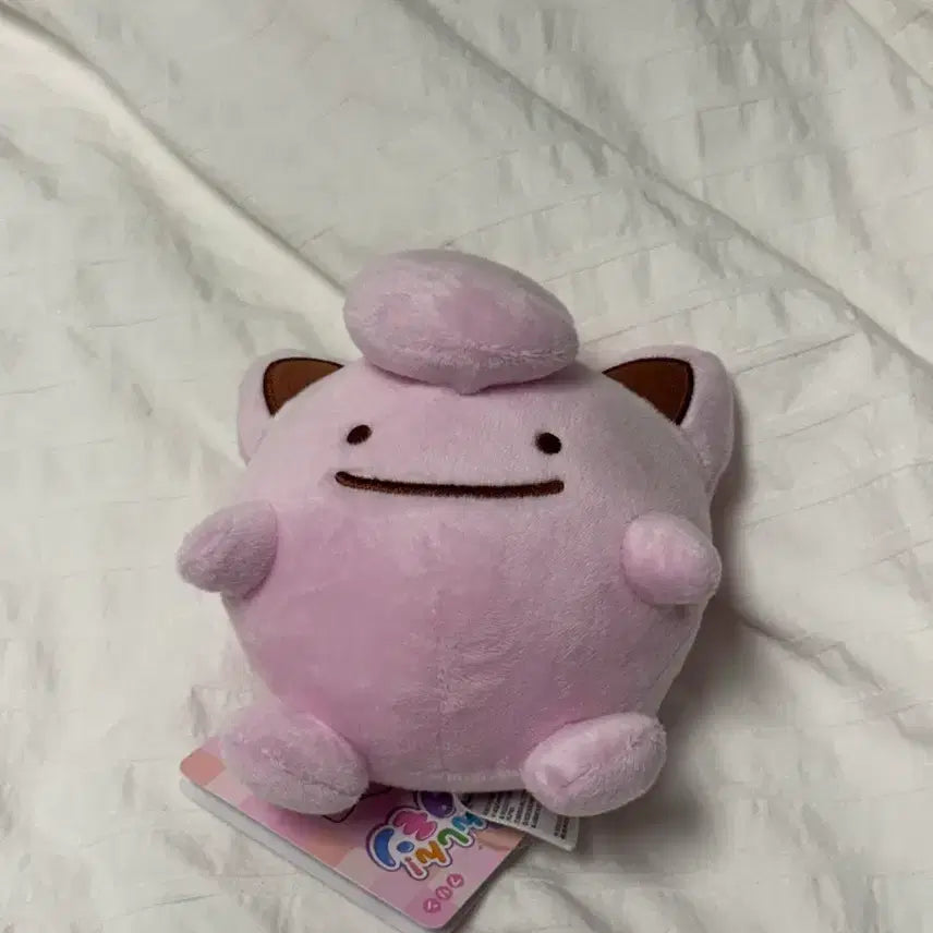 [BUNJANG] Pokemon Transformation Ditto and Jigglypuff Plush Set / 성수 팝업 정품)변신 메타몽 인형 푸린