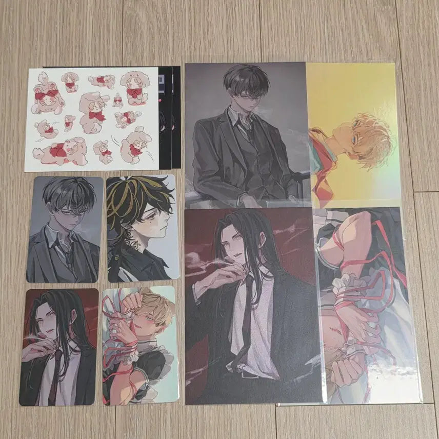 [BUNJANG] Bundle Set Tokyo Revengers Non-Official Postcard, Photocard, Sticker, POB / 일괄) 포포님 도리벤 도쿄리벤저스 비공굿 엽서 포카 스티커 특전