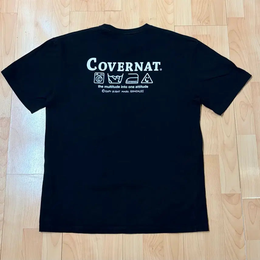 [BUNJANG] Mark Gonzales x Covernat Oversized T-Shirt / (L) 마크곤잘레스x커버낫 오버핏 반팔티셔트
