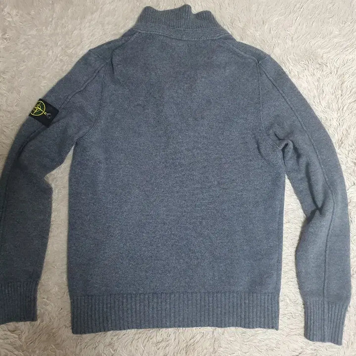 [BUNJANG] Stone Island Half-Zip Knit Size 95-100 / 스톤아일랜드 반집업 니트 사이즈 95~100