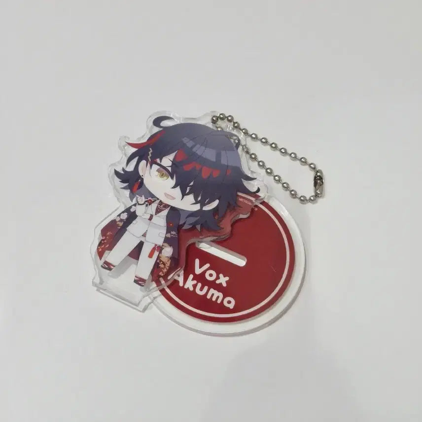 [BUNJANG] NIJISANJI Vox Akuma Acrylic Keyring Stand / 니지산지 복스 아쿠마 아크릴 키링 스탠드