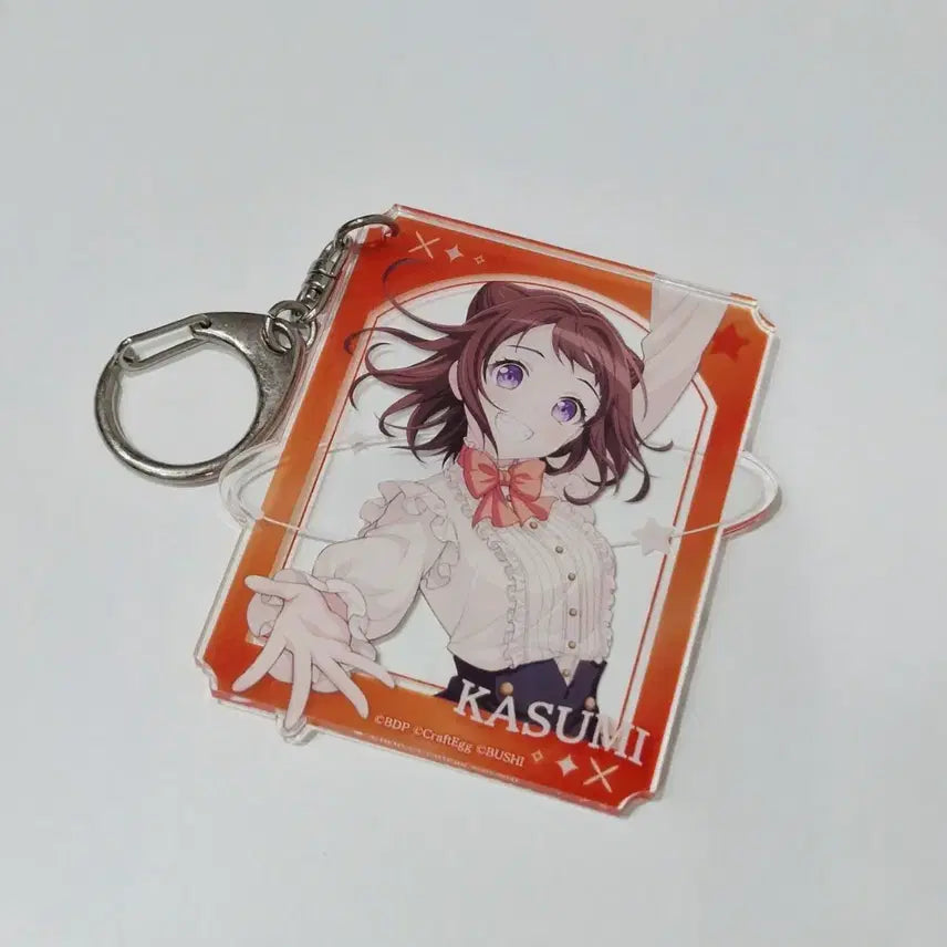 [BUNJANG] BanG Dream! Kasumi Toyama Acrylic Keychain / 뱅드림 토야마 카스미 아크릴 키링