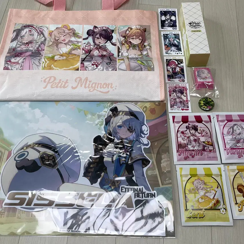 [BUNJANG] Eternally Play x4 Merchandise Set / 이터널리턴 play x4 굿즈
