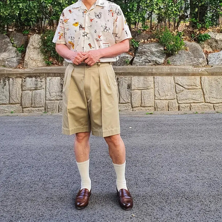 [BUNJANG] Big Yank Chuck Wagon Pattern Short Sleeve Shirt / 빅얀크 &
