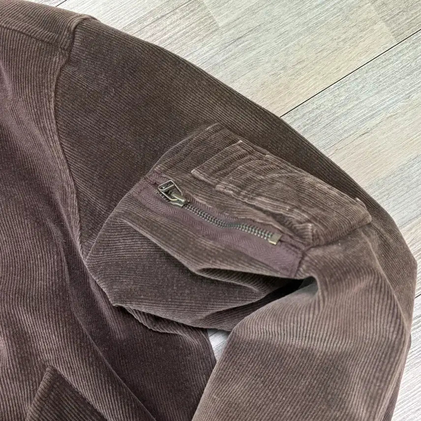 [BUNJANG] Sculptor Corduroy Bomber Jacket Brown / 스컬프터 코듀로이 봄버 자켓 A1482