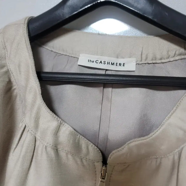 [BUNJANG] The Cashmere Linen Crop Jumper / 더캐시미어 린넨크롭점퍼
