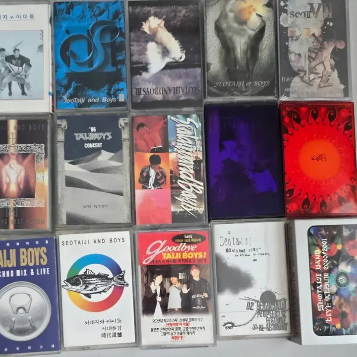 [BUNJANG] Seo Taiji and Boys Seo Taiji Collection Cassette Tape (Opened) / [개봉/카세트 테이프] 서태지와 아이들 서태지 모음