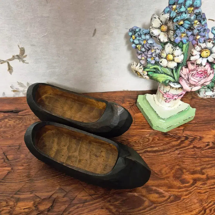 [BUNJANG] Traditional Wooden Clogs (Namakshin) - Child Size / 민속품 나막신