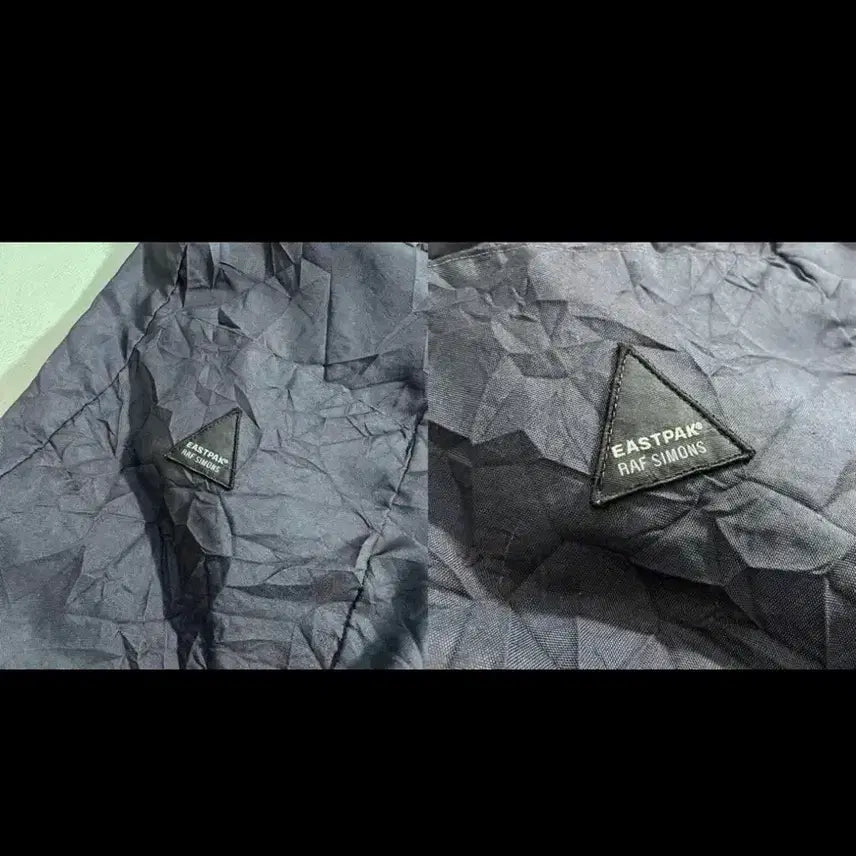 [BUNJANG] Raf Simons x Eastpak 08SS Crinkle Backpack Navy / 이스트팩X라프시몬스 08ss백팩 네이비