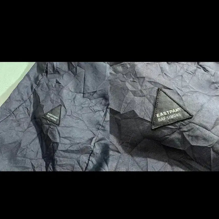 [BUNJANG] Raf Simons x Eastpak 08SS Crinkle Backpack Navy / 이스트팩X라프시몬스 08ss백팩 네이비