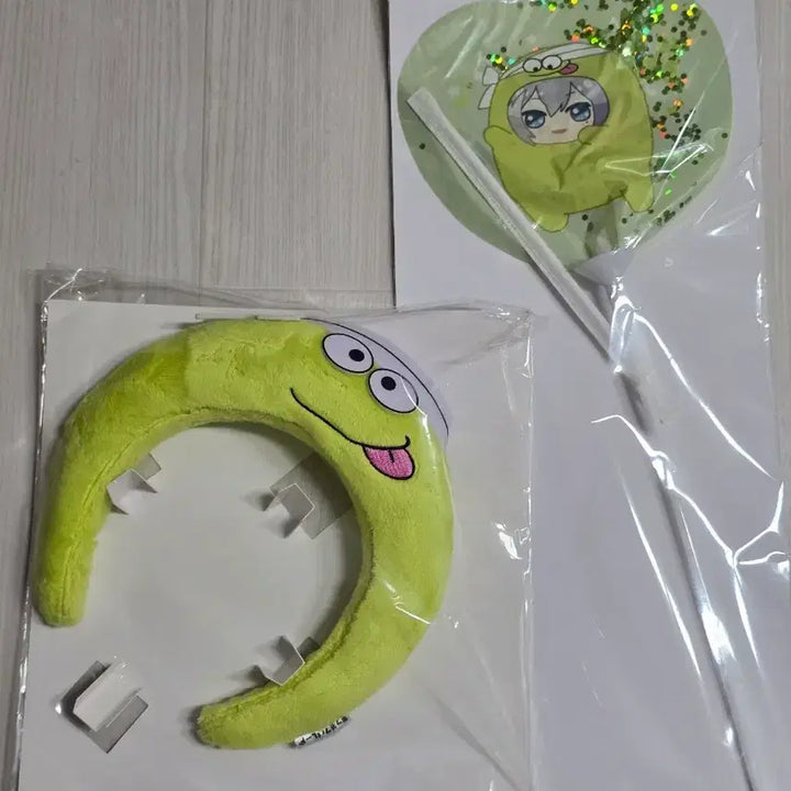 [BUNJANG] IDOLiSH7 Yuki Monuri Headband &amp; Fan Set / 아이나나 유키 몬누이 머리띠 부채 세트