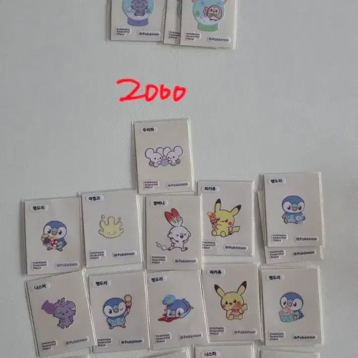 [BUNJANG] Pokemon Pocket Monsters Sticker Set / 포켓몬, 포켓피스 띠부씰 판매, 구매, 교환 합니다.
