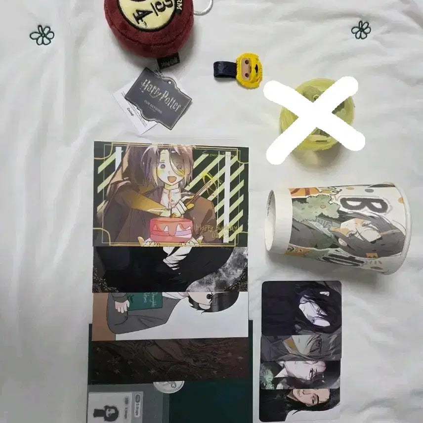 [BUNJANG] Harry Potter House Badges, Platform 9 3/4 Keychain, Severus Snape Fan-Made Set / 해리포터 굿즈 (일괄, 개별)