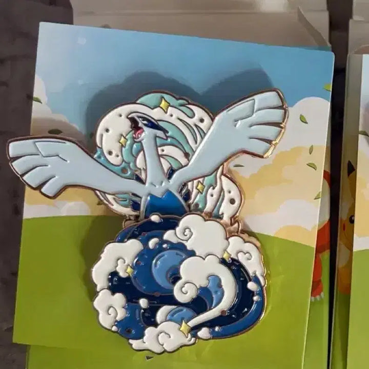 [BUNJANG] Isaac Toast Pokemon Lugia Badge / [판매] 이삭토스트 포켓몬 뱃지 루기아