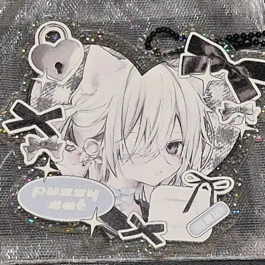 [BUNJANG] Sparkling Charm Keychain / 미소녀 반짝 키링 판매