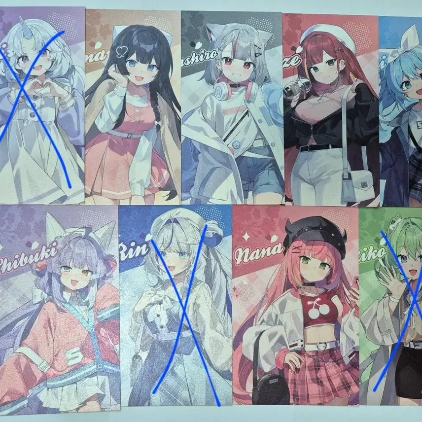 [BUNJANG] Stellive Various Postcards / 스텔라이브 각종 엽서 판매합니다