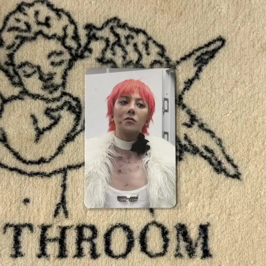 [BUNJANG] BIGBANG G-DRAGON Weverse Unboxing Aladdin Photocard / 빅뱅 지드래곤 위버맨쉬 알라딘 특전 포토카드 포카