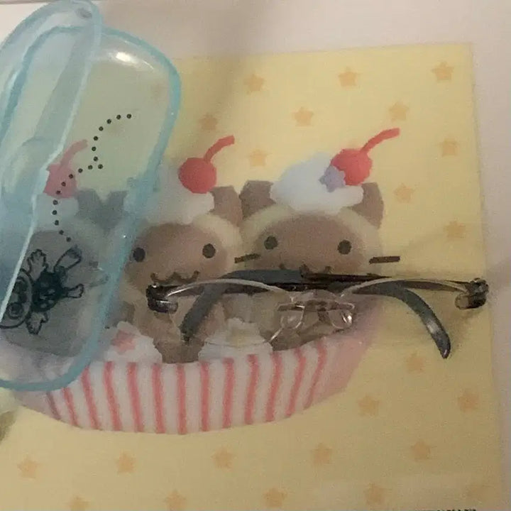 [BUNJANG] Rimless Glasses Gacha Figure Accessory / 무테 안경 가챠 룩업 안경 인형 안경 피규어 안경 악세사리