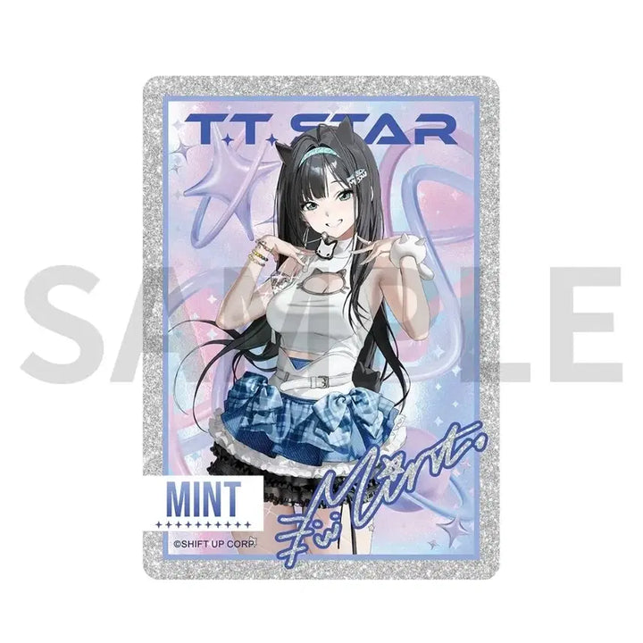 [BUNJANG] Nikke T.T.start Tower Records Popup Acrylic Photocard Set (4 Types) / 새상품)니케 T.T.start 타워레코드 팝업 아크릴 포토카드 4종세트